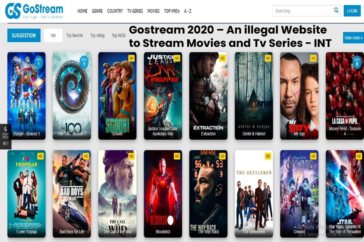 illegal movie websites