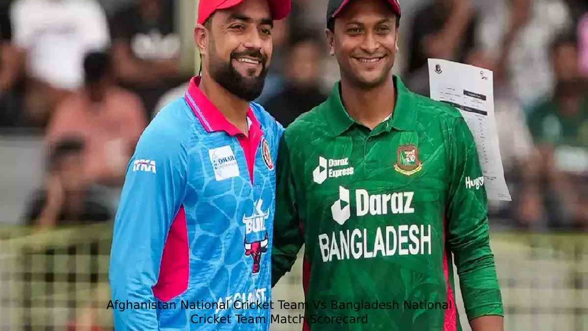 Afghanistan National Cricket Team Vs Bangladesh National Cricket Team Match Scorecard